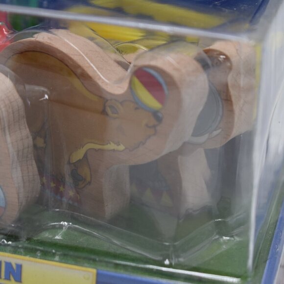 Circus Train Fisher Price Thomas & Friends Wooden Railway Engine New Old Stock - Picture 5 of 9